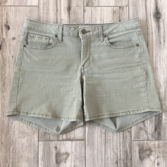 Jessica Simpson Pants - Jessica Simpson Green Jean Shorts Size 4/27